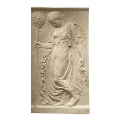 Classic Greek Goddess Art relief Sculpture